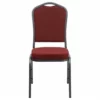 Flash Furniture Hercules Stacking Banquet Stacking Chair In Coffee