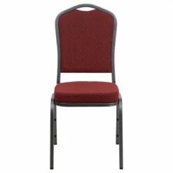 Flash Furniture Hercules Stacking Banquet Stacking Chair In Burgundy