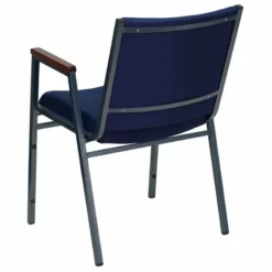 Flash Furniture Hercules Upholstered Stacking Chair In Black -CYMAX Sales 464736 2 L 2