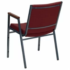 Flash Furniture Hercules Upholstered Stacking Chair In Black -CYMAX Sales 464750 2 L 2