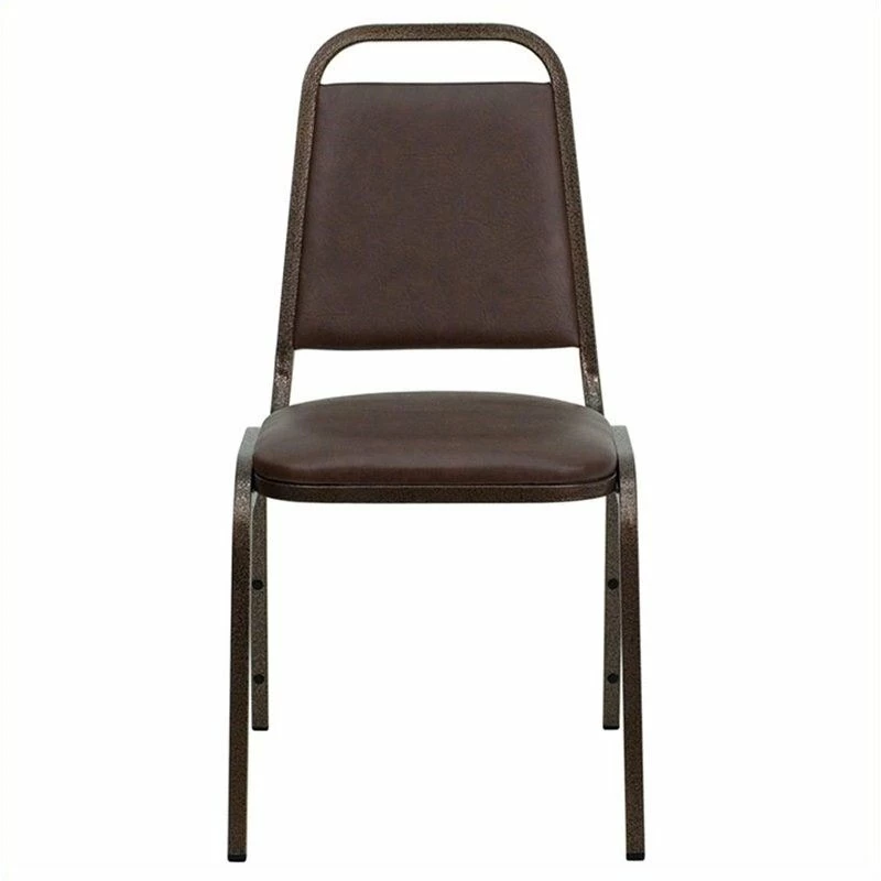 Flash Furniture Hercules Banquet Stacking Chair In Brown And Copper 3 Flash Furniture Hercules Banquet Stacking Chair In Brown And Copper