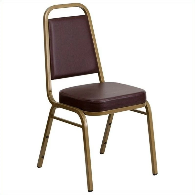 Flash Furniture Hercules Banquet Stacking Chair In Silver And Burgundy 16 Flash Furniture Hercules Banquet Stacking Chair In Silver And Burgundy - Image 14