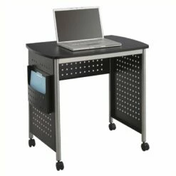 Safco Scoot Workstation In Black