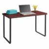 Safco Steel Workstation In Cherry And Black -CYMAX Sales 467933 L