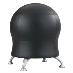 Safco Zenergy Ball Office Chair In Black Vinyl