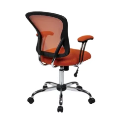 Juliana Task Chair With Green Mesh Fabric Seat -CYMAX Sales 470374 4 L