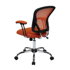 Juliana Task Chair With Green Mesh Fabric Seat -CYMAX Sales 470374 5 L