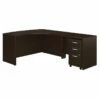 Series C RH Transitional Wood L Shaped Desk With Drawers In Hansen Cherry 1 Series C RH Transitional Wood L Shaped Desk With Drawers In Hansen Cherry -CYMAX Sales 470723 L 1