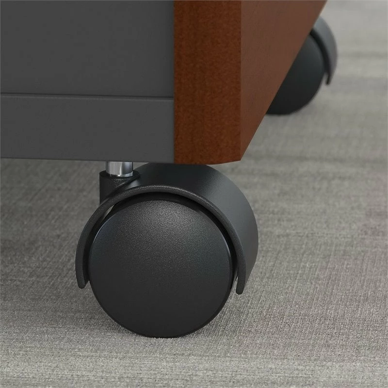 Series C 60W X 24D Office Desk With Drawers In Hansen Cherry - Engineered Wood 21 Series C 60W X 24D Office Desk With Drawers In Hansen Cherry - Engineered Wood - Image 19