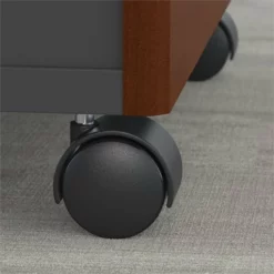 Series C 60W X 24D Office Desk With Drawers In Mahogany - Engineered Wood -CYMAX Sales 470818 3 L