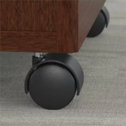 Series C 60W X 24D Office Desk With Drawers In Mahogany - Engineered Wood -CYMAX Sales 470822 3 L