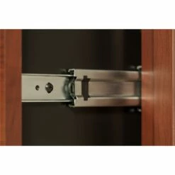 Series C 72" Credenza Desk With Pedestal In Hansen Cherry - Engineered Wood -CYMAX Sales 470888 4 L