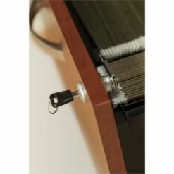 Series C 72" Credenza Desk With Pedestal In Hansen Cherry - Engineered Wood -CYMAX Sales 470888 5 L