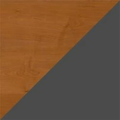 Series C 72" Credenza Desk With Pedestal In Hansen Cherry - Engineered Wood -CYMAX Sales 470896 2 L