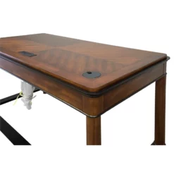 Martin Furniture Kensington Wood Laptop Writing Desk In Warm Fruitwood Brown 13 Martin Furniture Kensington Wood Laptop Writing Desk In Warm Fruitwood Brown -CYMAX Sales 481392 9 L