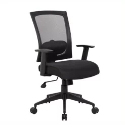 Boss Office Products Mesh Back Task Office Chair In Gray -CYMAX Sales 481594 L