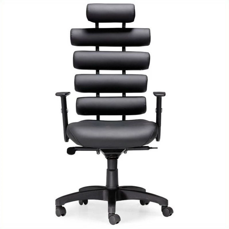 ZUO Unico Office Chair Black 3 ZUO Unico Office Chair Black