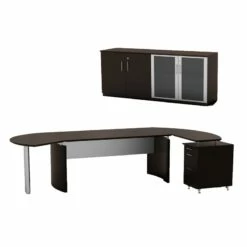 Mayline Medina Series - Suite 7 In Mahogany -CYMAX Sales 494909 3 L