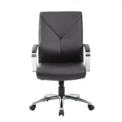 Boss Office LeatherPlus Executive Office Chair In Black 23 Boss Office LeatherPlus Executive Office Chair In Black -CYMAX Sales 498874 2 L