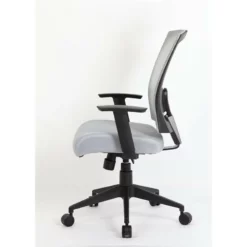 Boss Office Products Mesh Back Task Office Chair In Gray -CYMAX Sales 521911 4 L