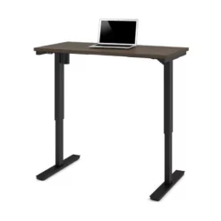 Bestar 24" X 48" Power Adjustable Standing Desk In Antigua 12 Bestar 24" X 48" Power Adjustable Standing Desk In Antigua -CYMAX Sales 522611 2 L