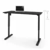 Bestar 24" X 48" Power Adjustable Standing Desk In Black