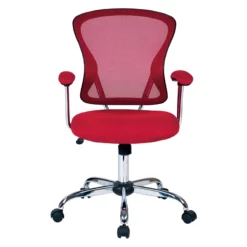 Juliana Task Chair With Green Mesh Fabric Seat -CYMAX Sales 530175 3 L
