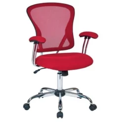 Juliana Task Chair With Green Mesh Fabric Seat -CYMAX Sales 530175 L
