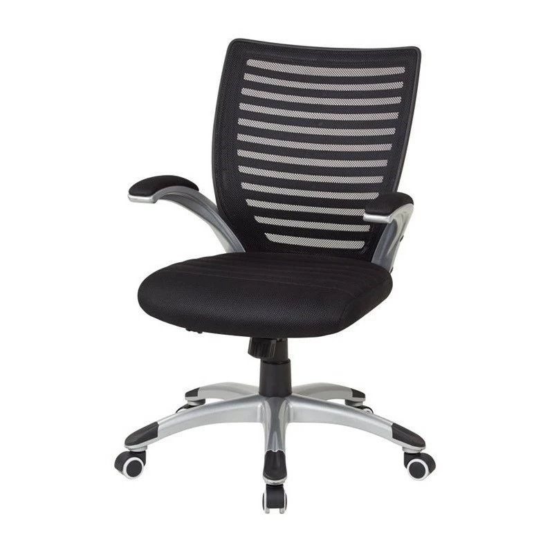 Mesh Seat And Screen Back Managers Chair In Black 14 Mesh Seat And Screen Back Managers Chair In Black - Image 12