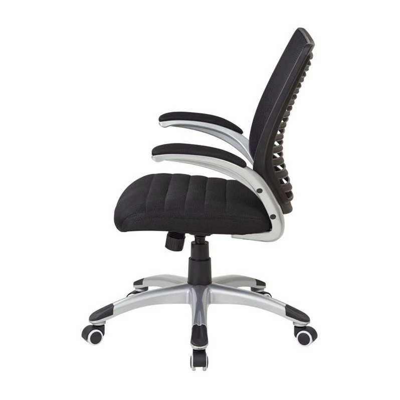 Mesh Seat And Screen Back Managers Chair In Black 15 Mesh Seat And Screen Back Managers Chair In Black - Image 13