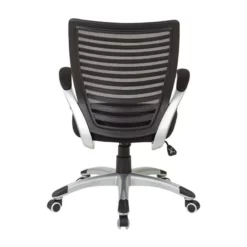 Mesh Seat And Screen Back Managers Chair In Black 34 Mesh Seat And Screen Back Managers Chair In Black -CYMAX Sales 530501 4 L