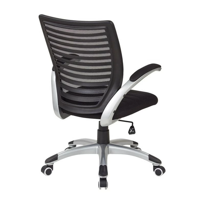 Mesh Seat And Screen Back Managers Chair In Black 18 Mesh Seat And Screen Back Managers Chair In Black - Image 16