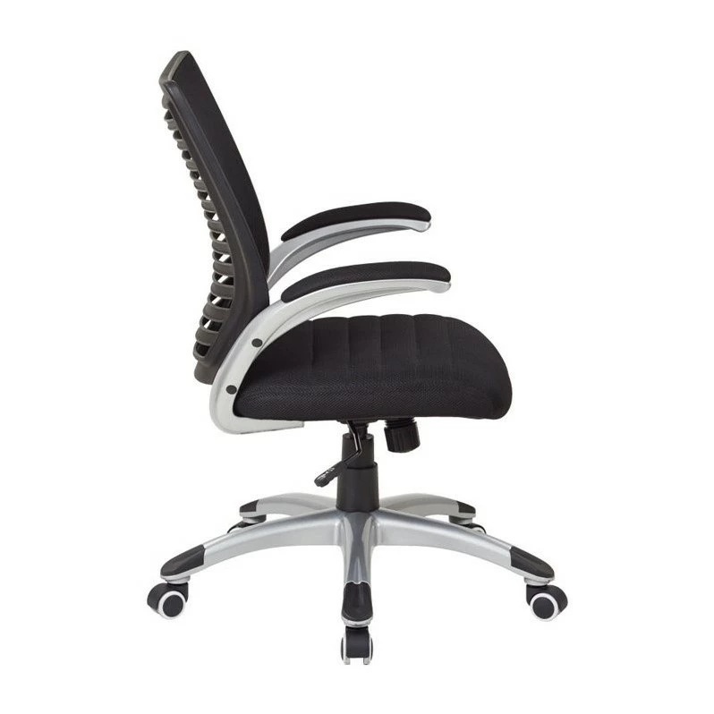 Mesh Seat And Screen Back Managers Chair In Black 19 Mesh Seat And Screen Back Managers Chair In Black - Image 17