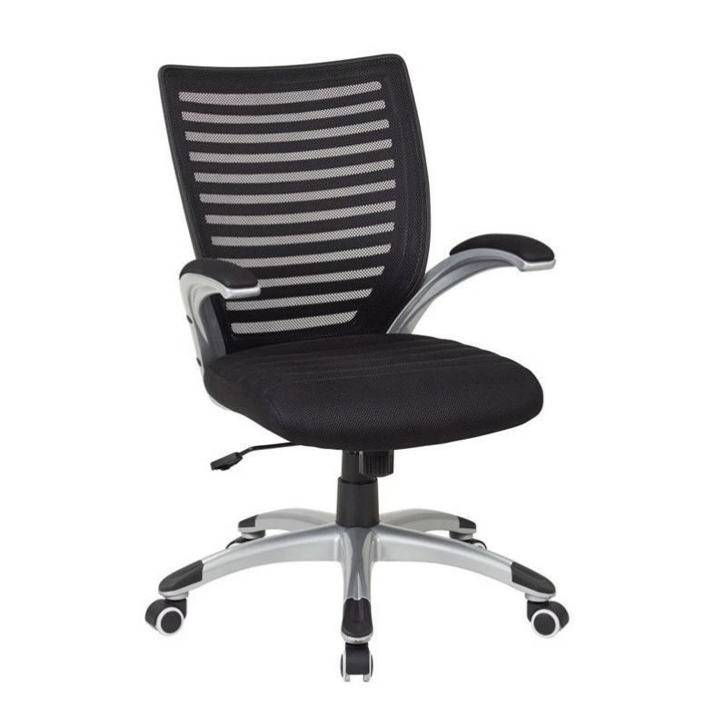 Mesh Seat And Screen Back Managers Chair In Black 13 Mesh Seat And Screen Back Managers Chair In Black - Image 11