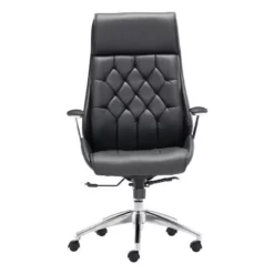ZUO Boutique Office Chair Black 18 ZUO Boutique Office Chair Black -CYMAX Sales 673802 3 L