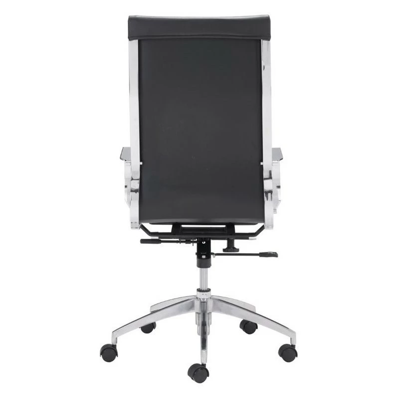 Glider High Back Office Chair Black 6 Glider High Back Office Chair Black - Image 4