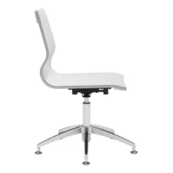 ZUO Glider Conference Chair White 19 ZUO Glider Conference Chair White -CYMAX Sales 673818 2 L