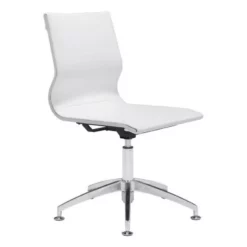 ZUO Glider Conference Chair White 18 ZUO Glider Conference Chair White -CYMAX Sales 673818 L