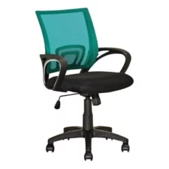 CorLiving Workspace Mesh Fabric Back Swivel Office Chair In Lime Green -CYMAX Sales 674747 L