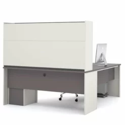 Bestar Connexion L-shaped Workstation With Lateral File In Slate And Sandstone 18 Bestar Connexion L-shaped Workstation With Lateral File In Slate And Sandstone -CYMAX Sales 9174 2 L 1